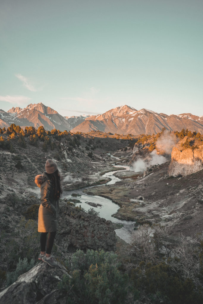 hot creek geological site