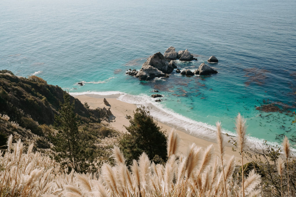 blue water big sur coast