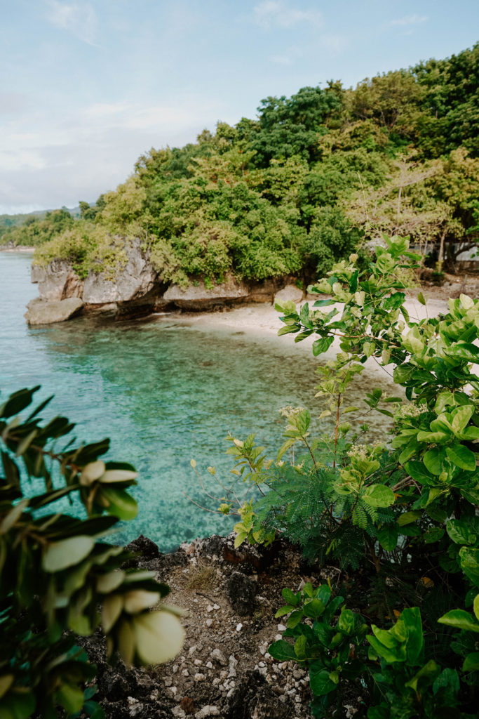 Cove in Salagdoong Beach
