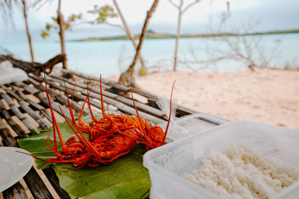 lobsters caramoan 