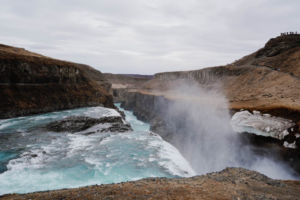 Gulfoss Iceland Waterfall