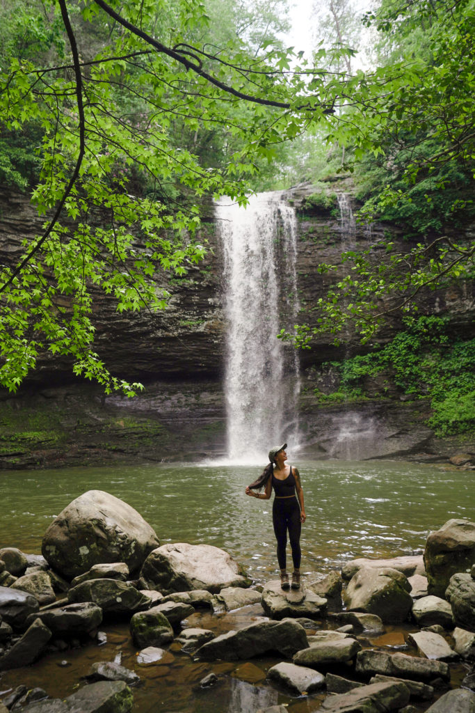 Cloudland state park waterfall hike