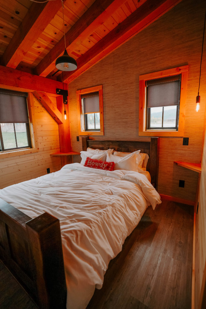 Bedroom in Clydesdale Outpost