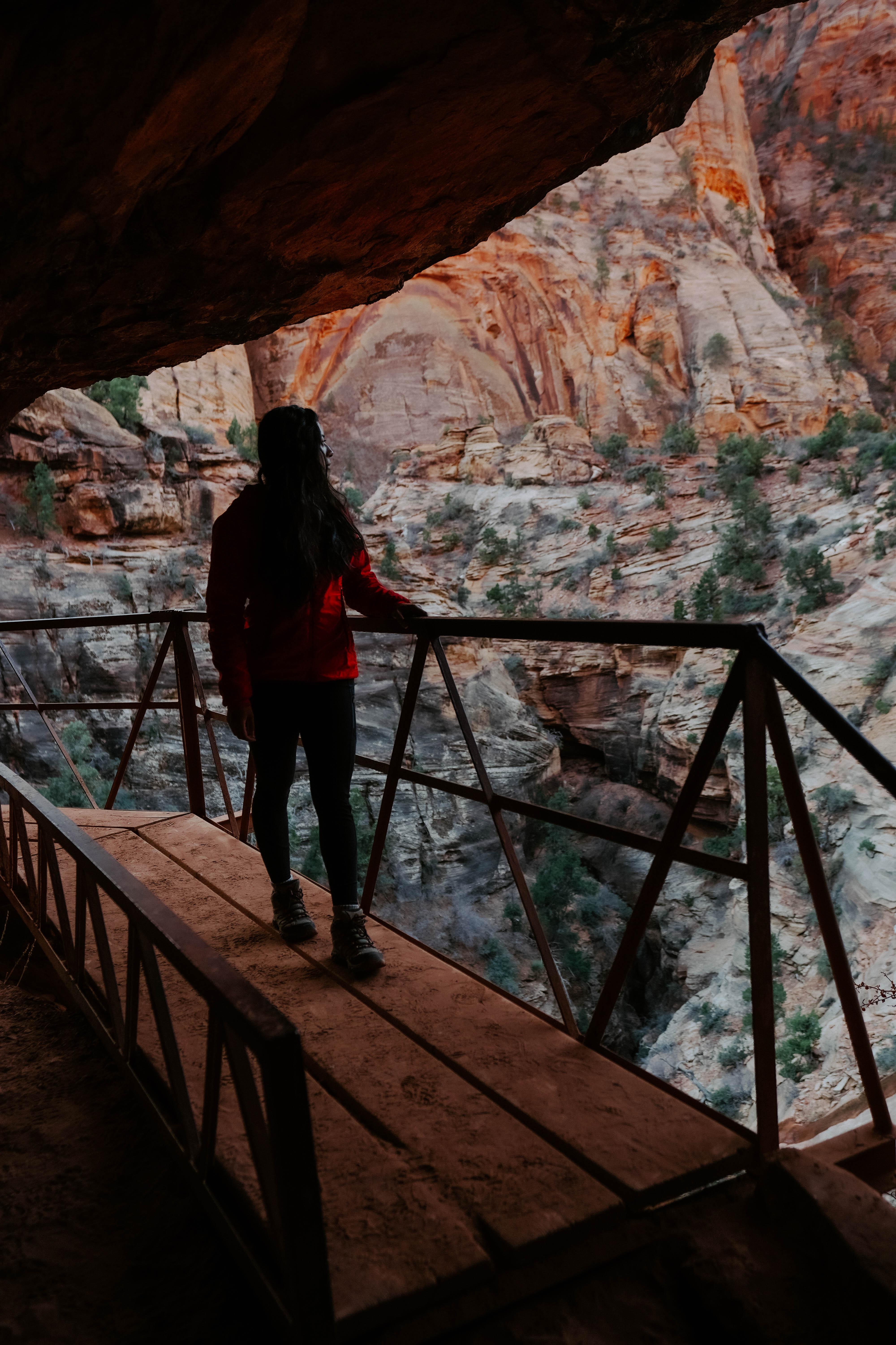 best hikes in Zion in the winter