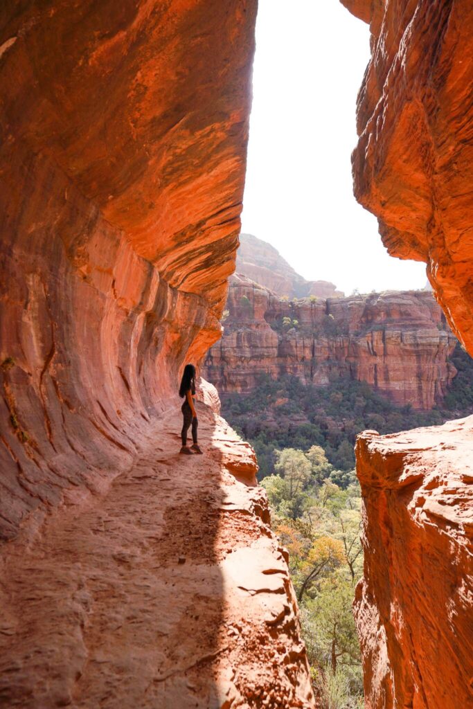 Subway Cave hike in Sedona