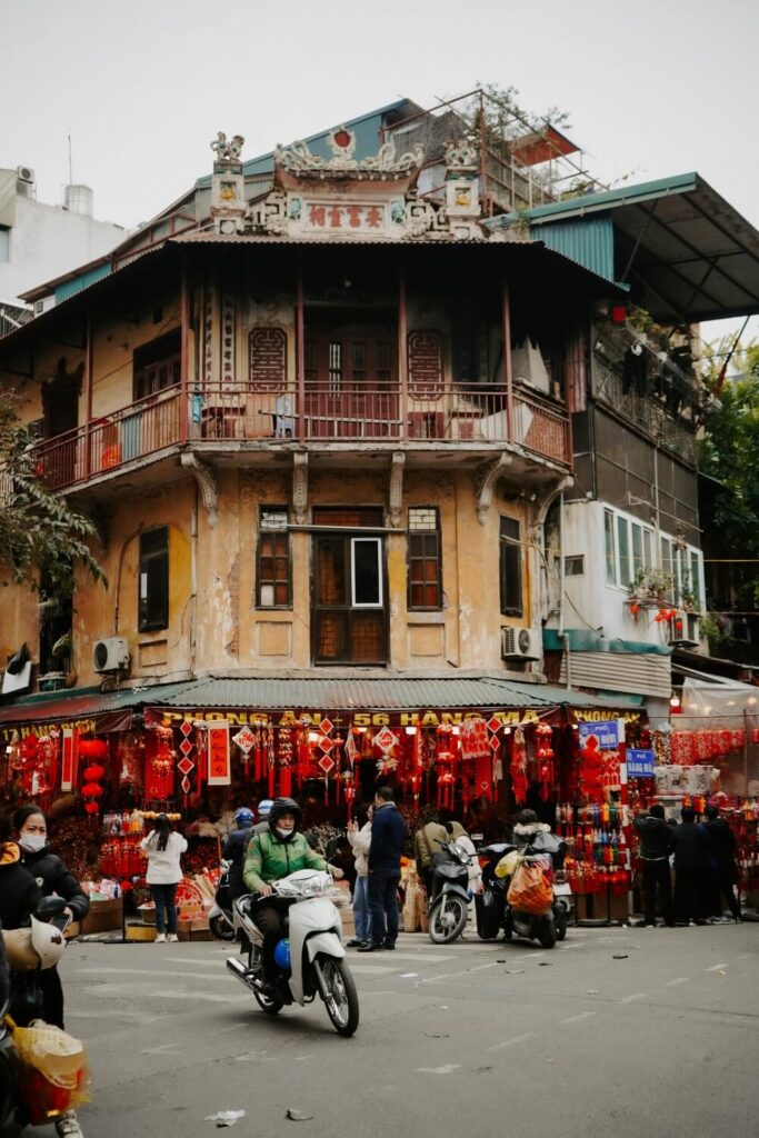 hanoi vietnam old town