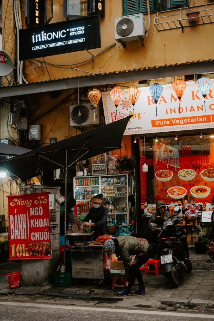 hanoi vietnam street food