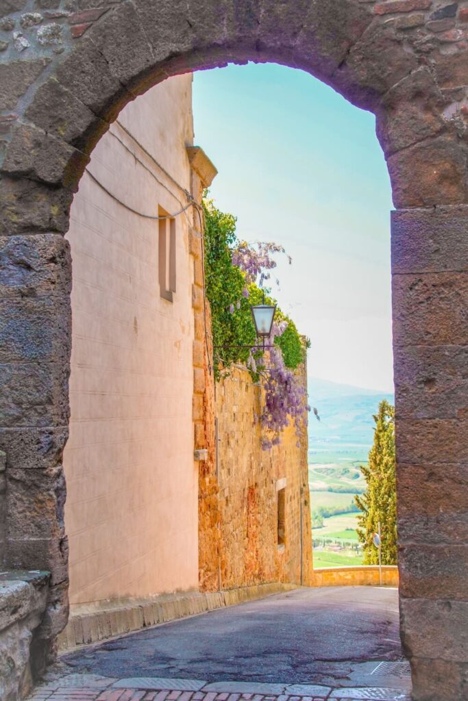 pienza tuscany italy