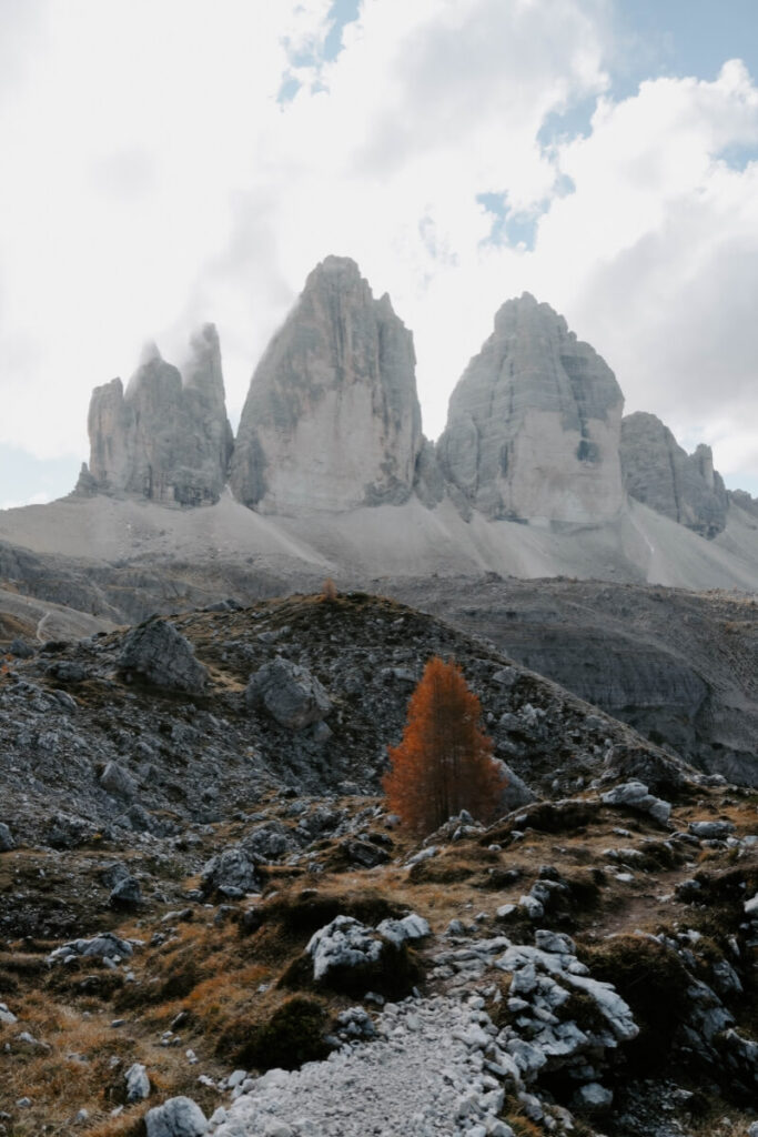 italy tre cime di lavaredo