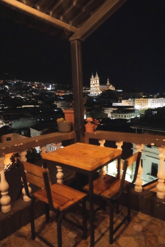 quito vista hermosa ecuador