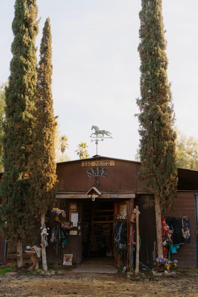 Horse farm Ojai California