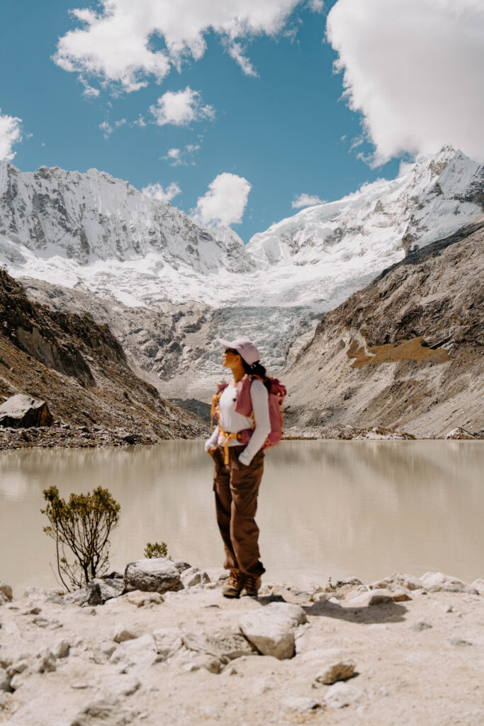 Laguna Llaca, one of the day hikes in Huaraz